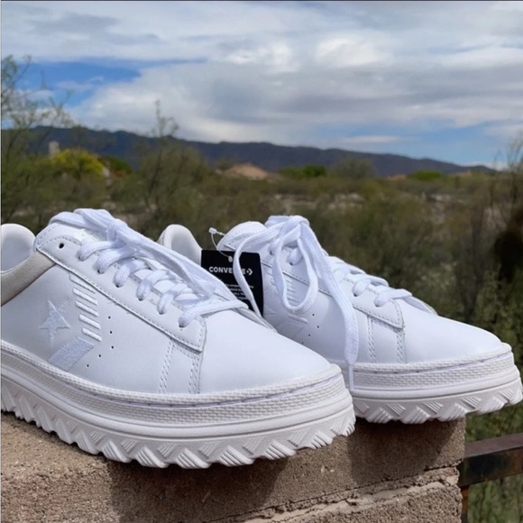 New Platform Pro Leather x2 OX ⭐️ One Star ⭐️ Converse Sneakers - Picture 7 of 16